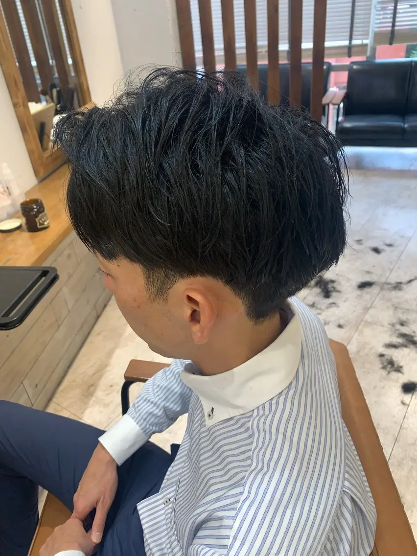 ショート メンズデザイナー Jojiのヘアスタイル