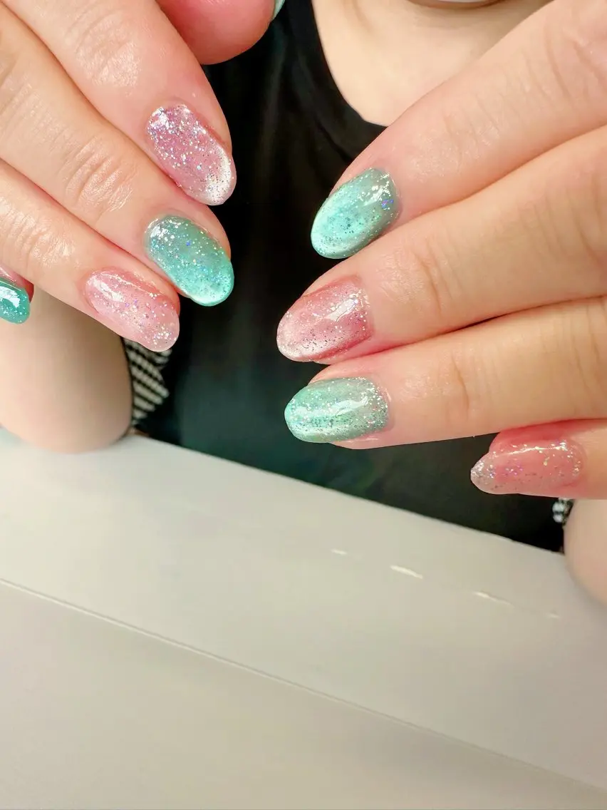 ネイル ワンカラーネイル mahaloネイル 🫧yayoiのネイルデザイン