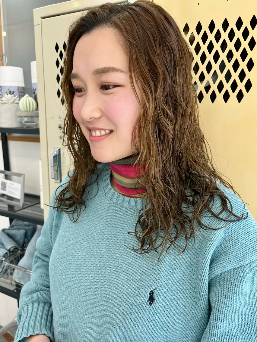 カット+パーマ+3stepトリートメント🌟の写真