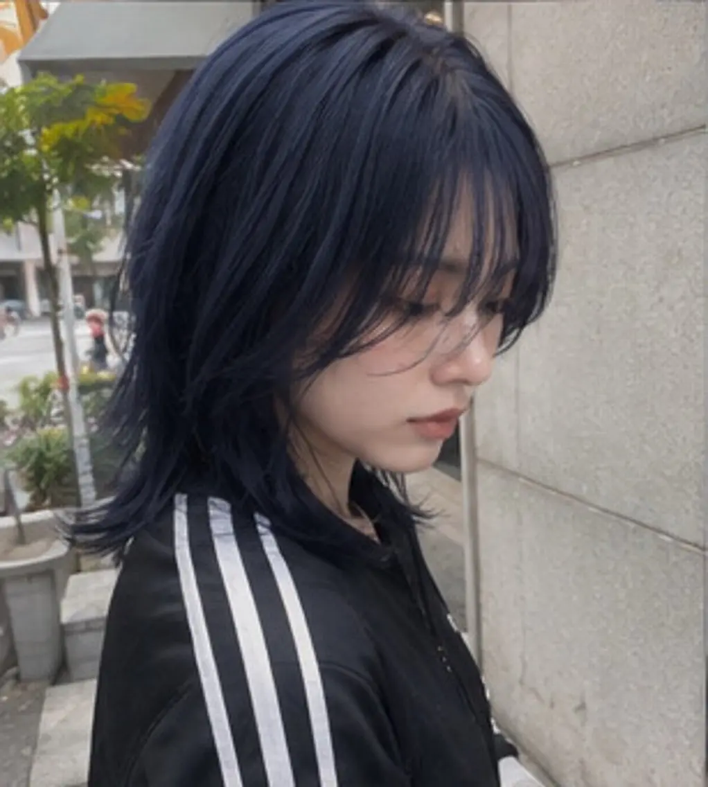 【🖤媚びない透明感🖤】カット＋透明感カラー＋3STEP髪質再生TRの写真