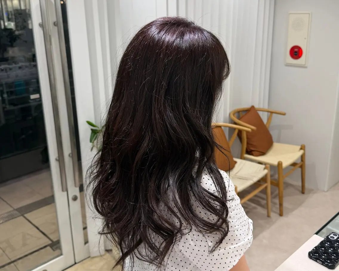 ロング カラー ヘアカラー トリートメント 艶カラー/髪質改善 /たいが🐯のヘアスタイル
