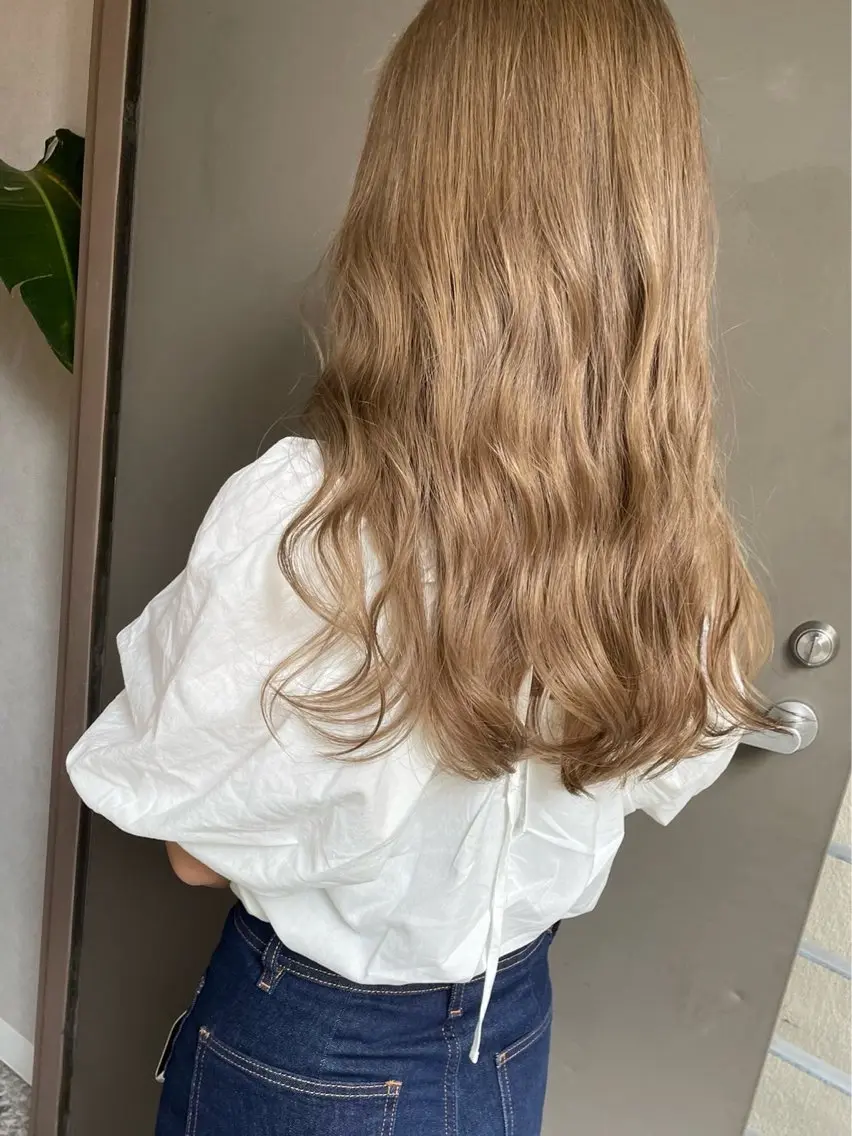 ロング う けんじょうのヘアスタイル