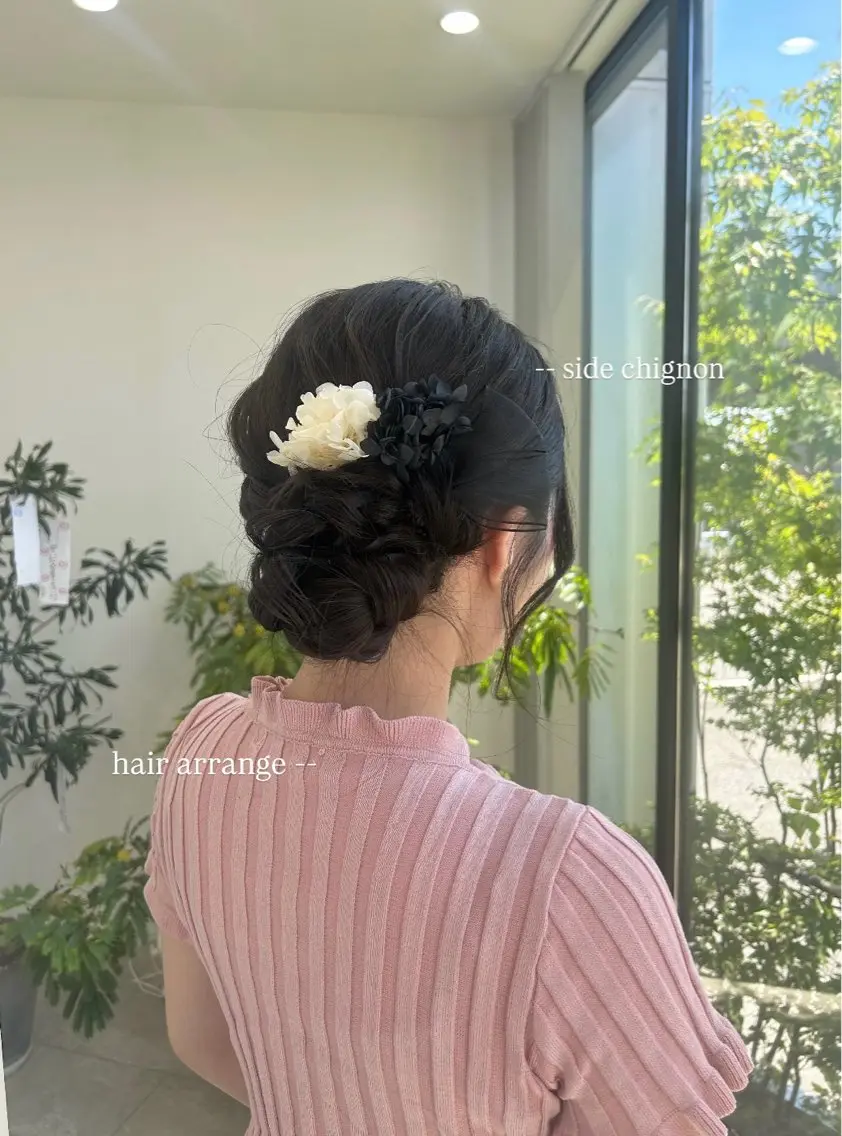 ロング ヘアセット suehiro yunaのヘアスタイル