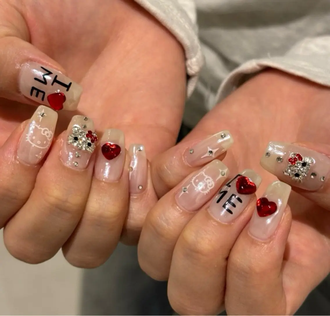 ネイル グラデーション キラキラネイル ワンカラーネイル 冬ネイル Jenn Nail Salonのネイルデザイン