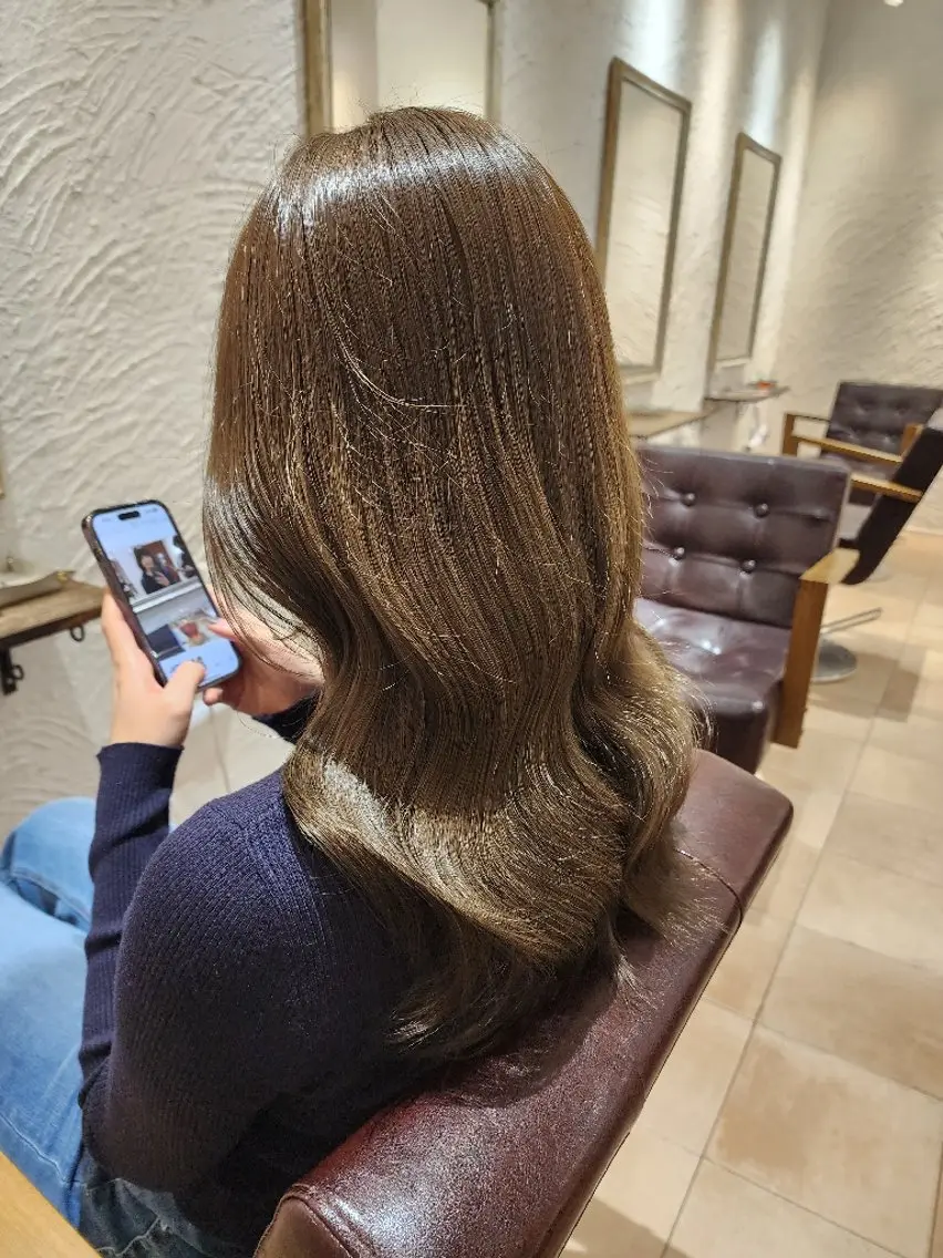 ロング カット ヘアカラー トリートメント 💖パーソナル診断 特化YUYA💖のヘアスタイル