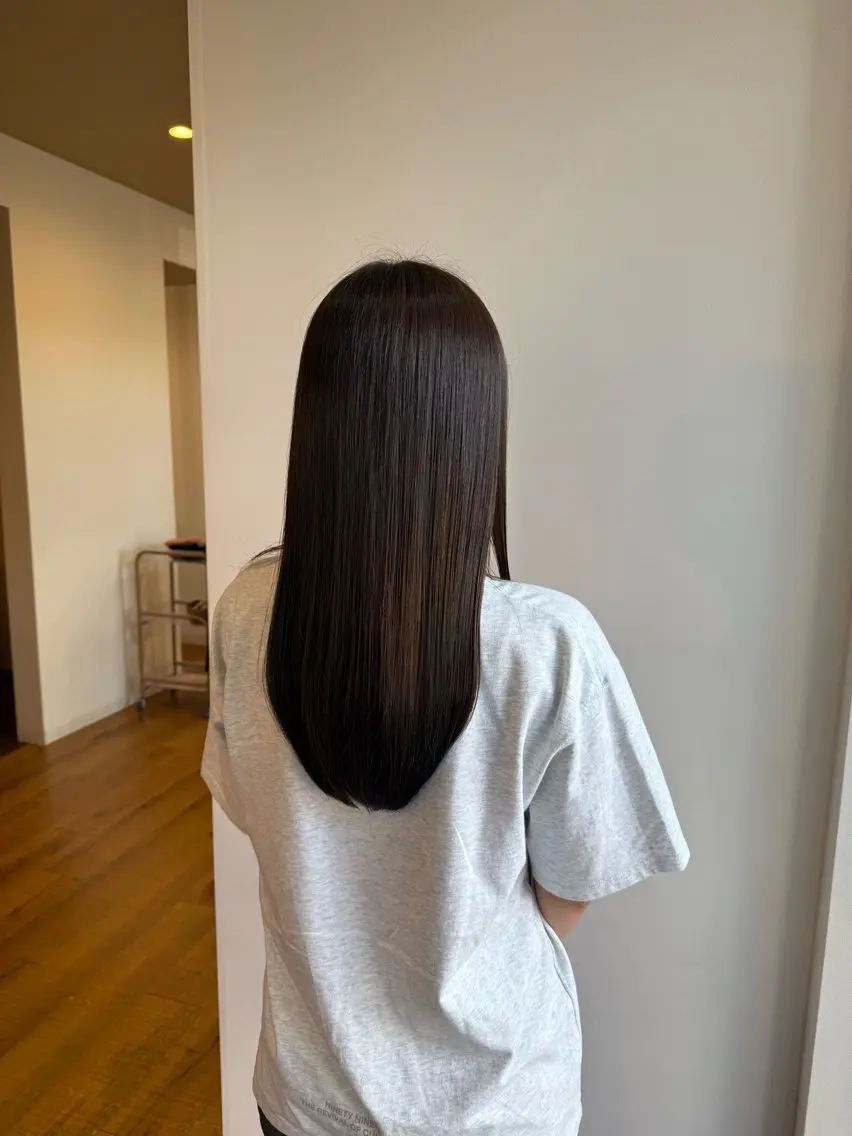 ロング カラー PERK🪽⋆.* sakiのヘアスタイル