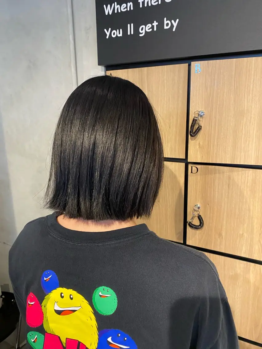 ショート ボブ ショートヘア カット ヘアカラー 縮毛矯正 髪質改善サロン 梅田/ヨナミネのヘアスタイル