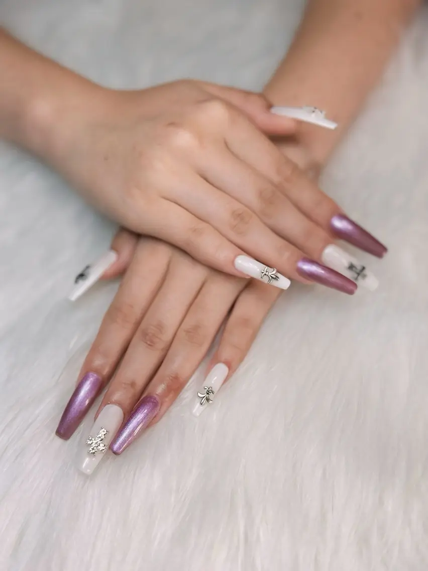 ネイル 長さ出し フレンチネイル ジェルネイル グラデーション 韓国ネイル ハンドネイル nail sideraのネイルデザイン