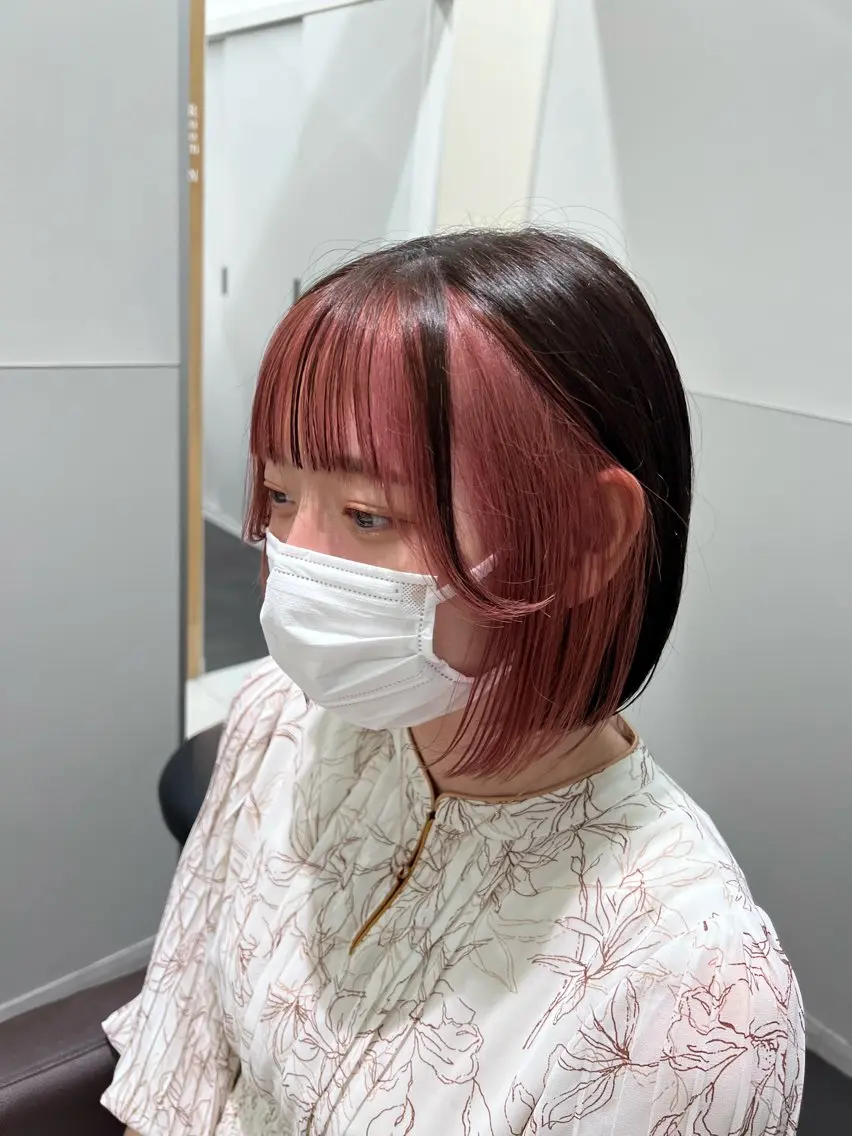 ショート カラー 渋谷/ショート/ボブ 輝来のヘアスタイル