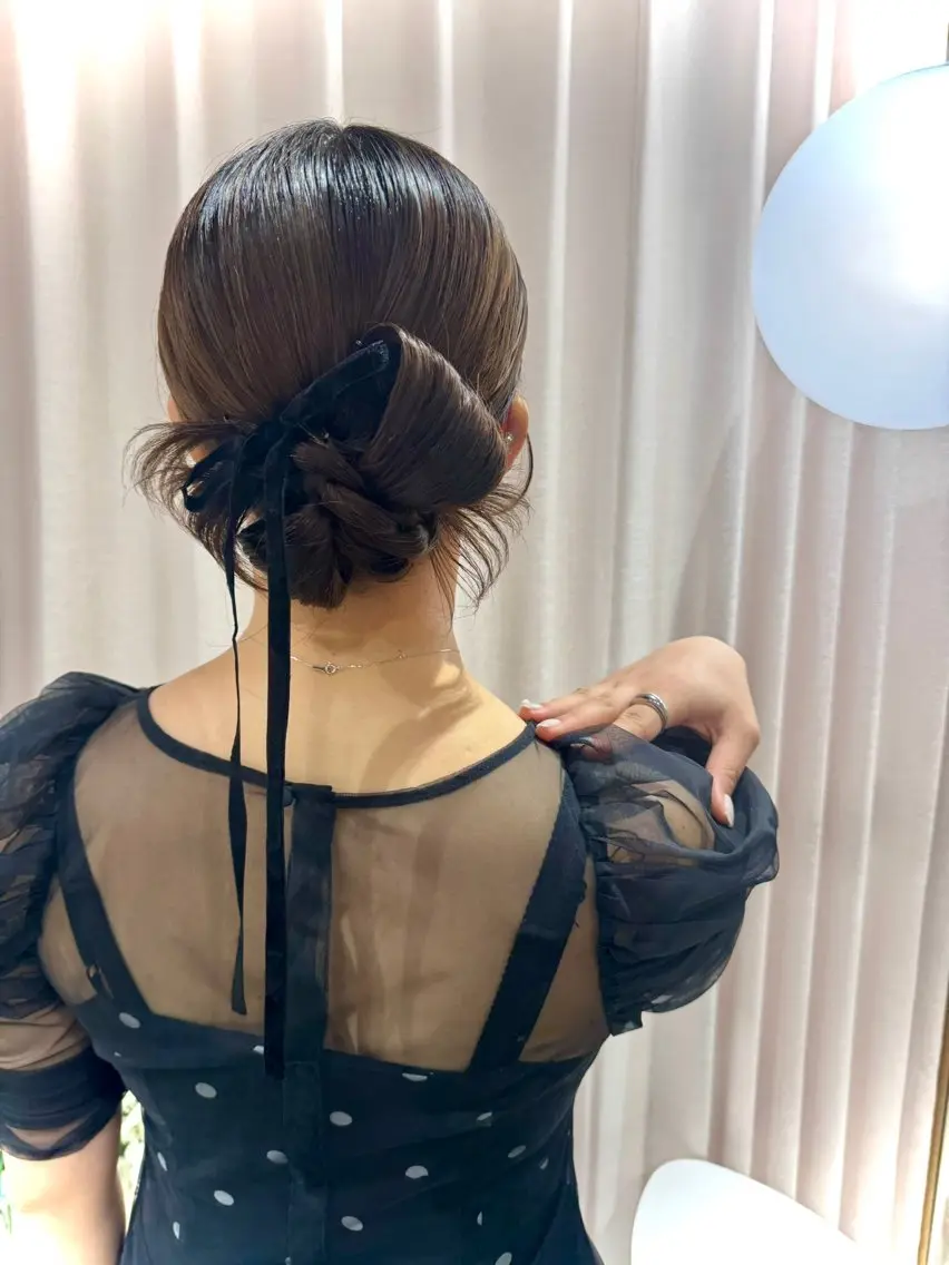 ヘアアレンジ Lien Michiのヘアスタイル