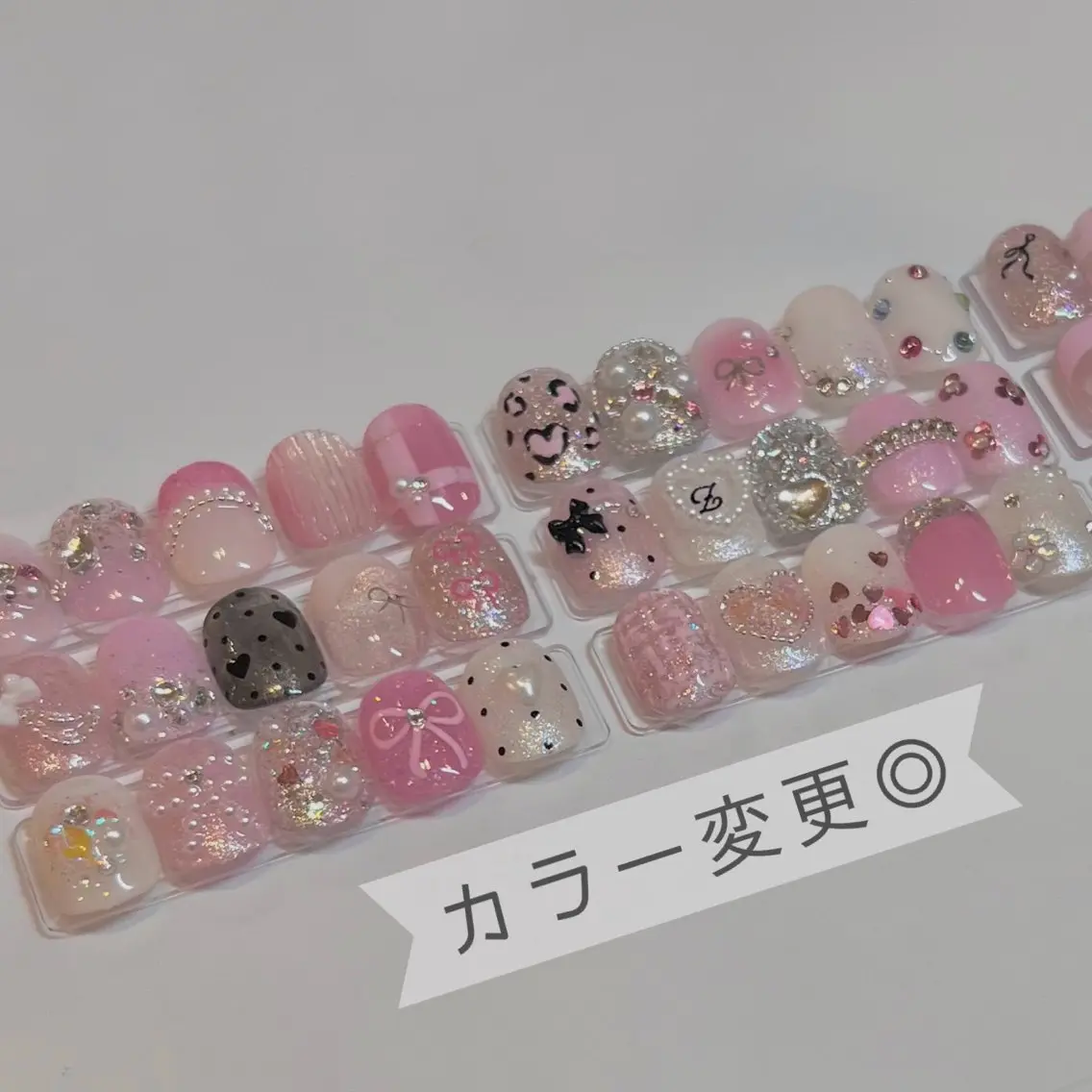 💙　親指 定額デザイン 40種の写真