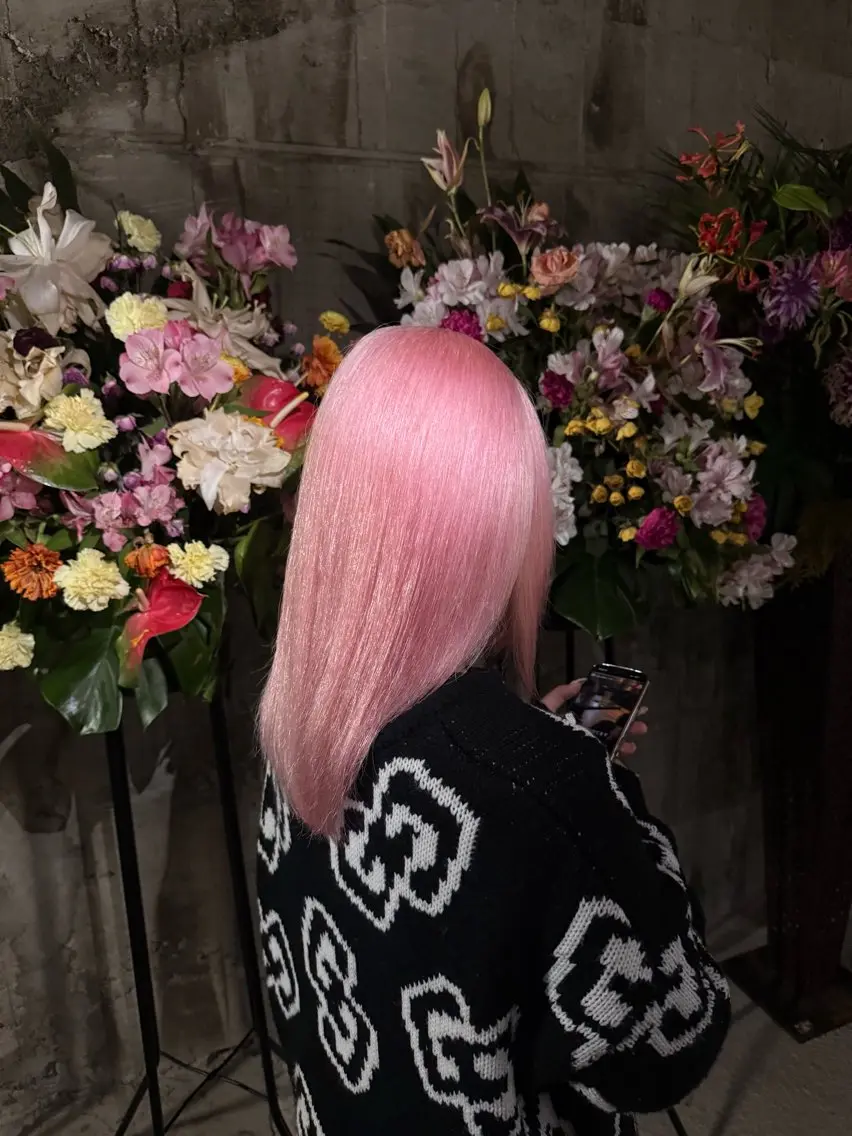 カラー 庄田 弥澄のヘアスタイル