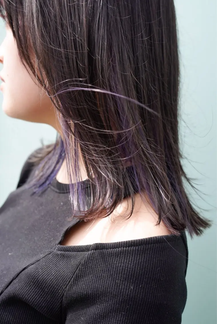 ミディアム カラー 千葉 慎也のヘアスタイル
