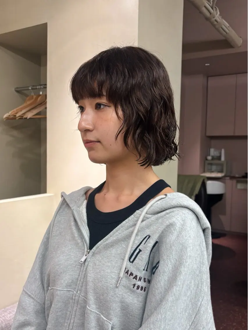 ショート カット ヘアカラー pazu🪡 透明感カラー⟡.·のヘアスタイル