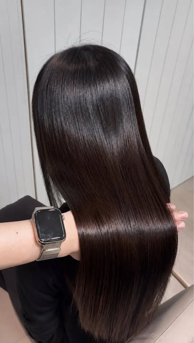 ロング カット 縮毛矯正 酸性縮毛矯正/ レイヤー/信之介のヘアスタイル