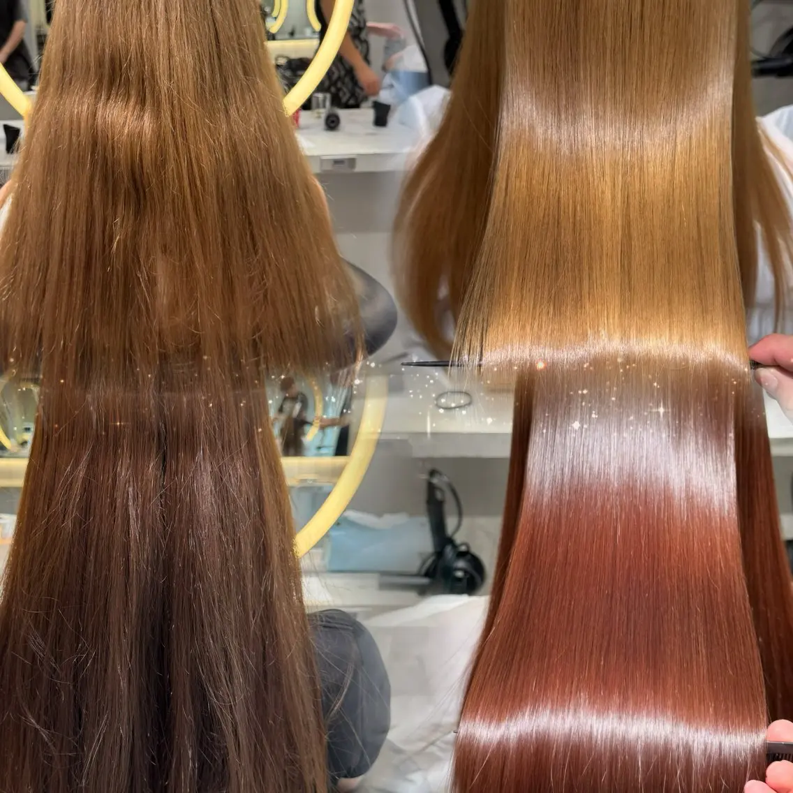 ロング カラー カット 縮毛矯正 トリートメント レイヤー/縮毛矯正 マスター✨️タケルのヘアスタイル