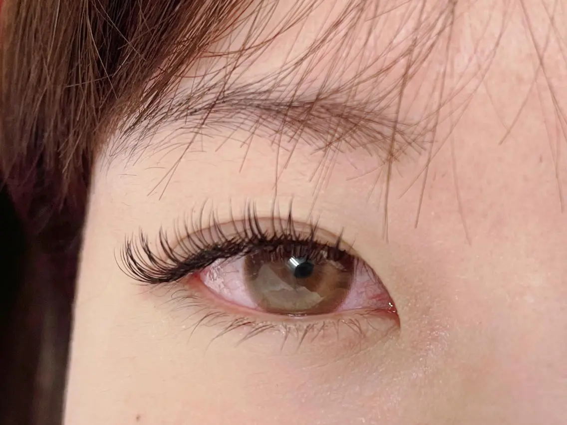 マツエク・マツパ フラットラッシュ eyelash momoのマツエク・マツパデザイン