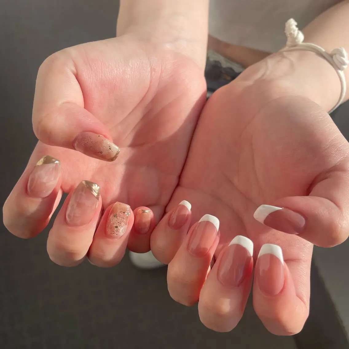 ハンドネイル(ニュアンスネイル)の写真