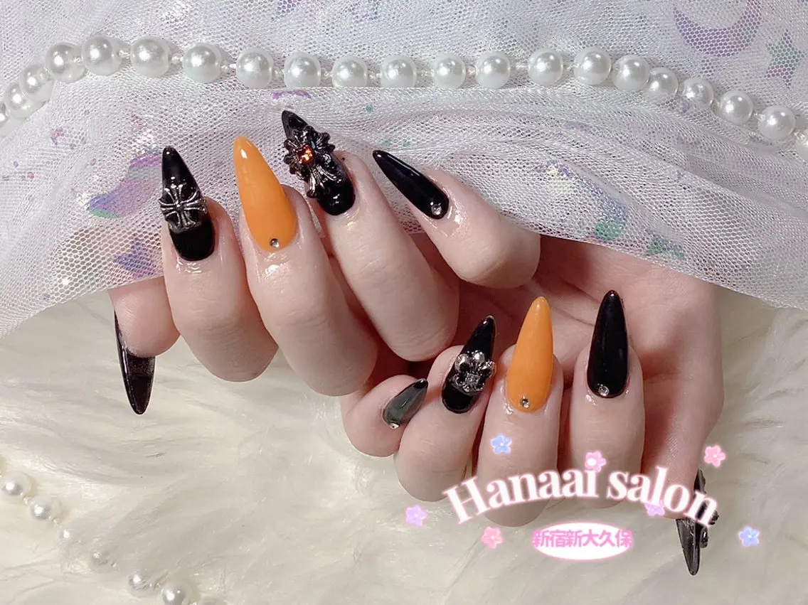 ネイル フットネイル Hanaai Salon新大久保店のネイルデザイン
