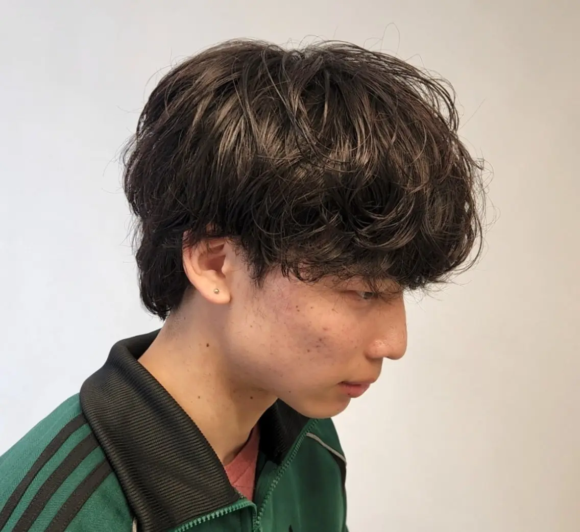 ショート パーマ メンズ 【イケメン風パーマ】 SHOFYのヘアスタイル