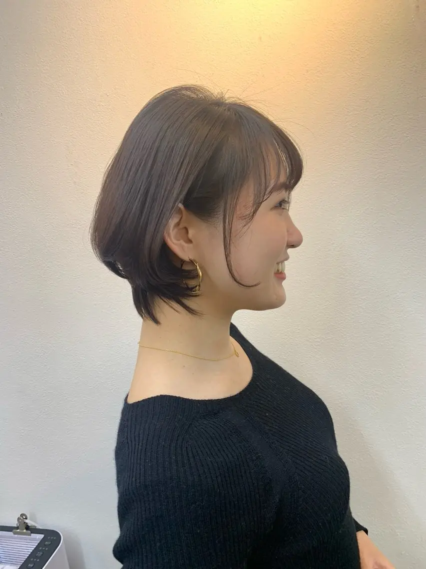 ショート ショートボブ ボブ ショートヘア hama yukiのヘアスタイル