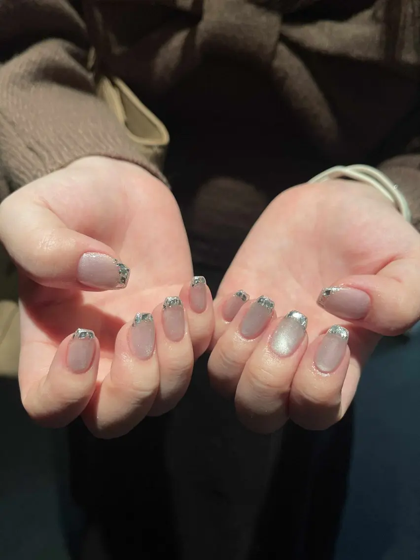 ネイル シンプルネイル ハンドネイル Lumi de nailsのネイルデザイン