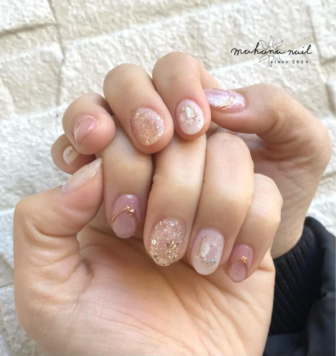ネイル 持ち込み mahana nailのネイルデザイン