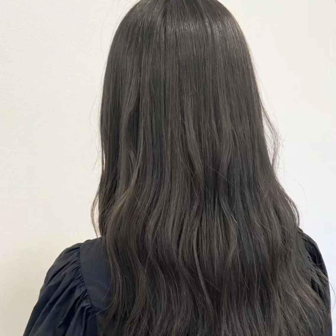 ロング カラー 縮毛矯正/ワンカラー モデル募集🫧羽夏のヘアスタイル