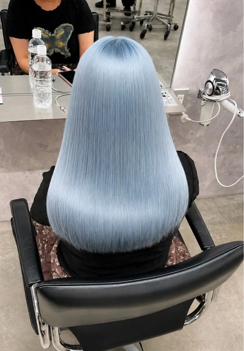 カラー 齊藤 千隼のヘアスタイル
