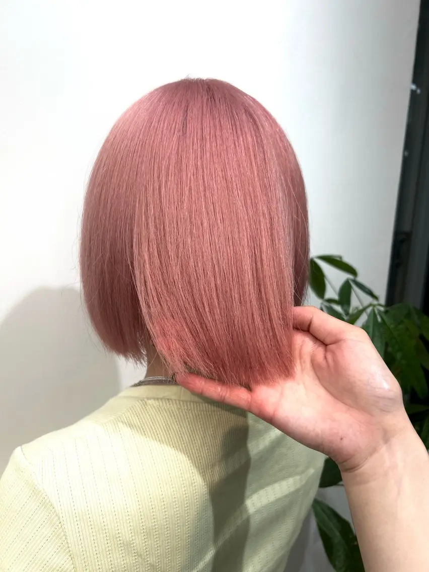 ショート カラー ヘアカラー 木藤 優杏のヘアスタイル