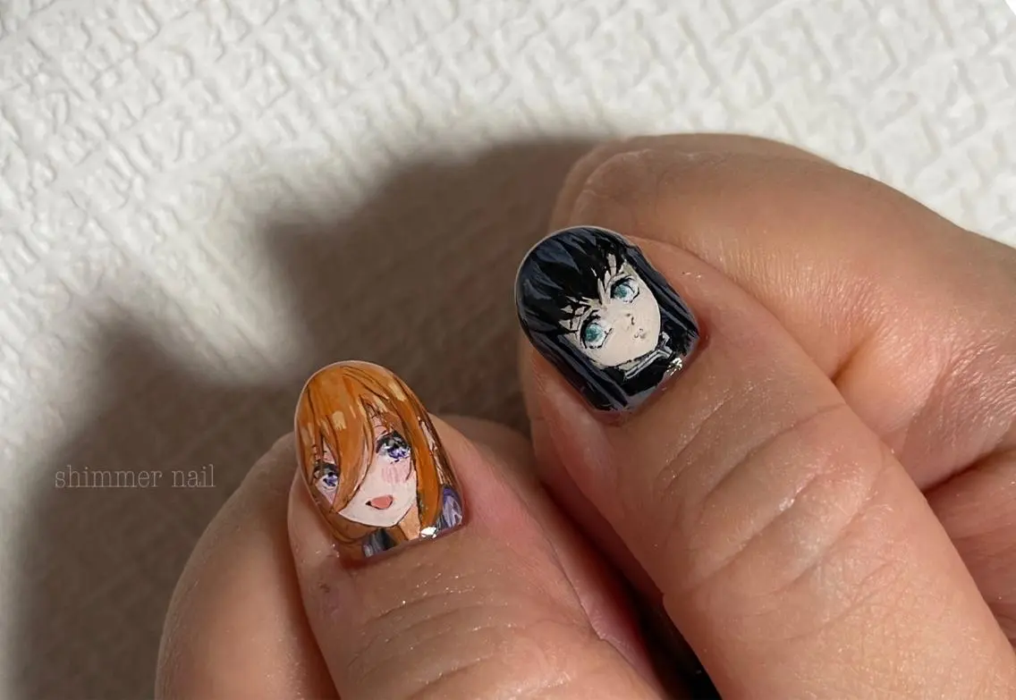 ネイル ハンドネイル Shimmer Nail⋆*✩のネイルデザイン