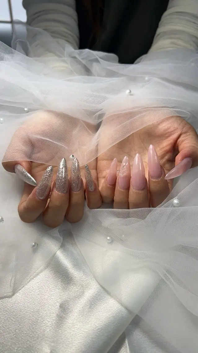 （オフあり）チップ長さだし🉑　ロングネイルメニューです💅の写真