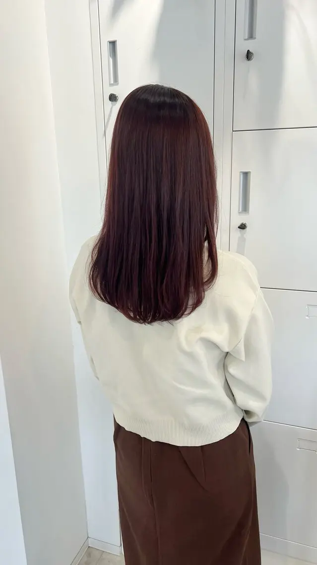 recipe la couleurりんかのヘアスタイル