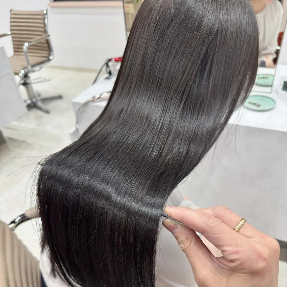 【人気No.1👑】似合わせカット+TOKIO縮毛矯正+トリートメントの写真