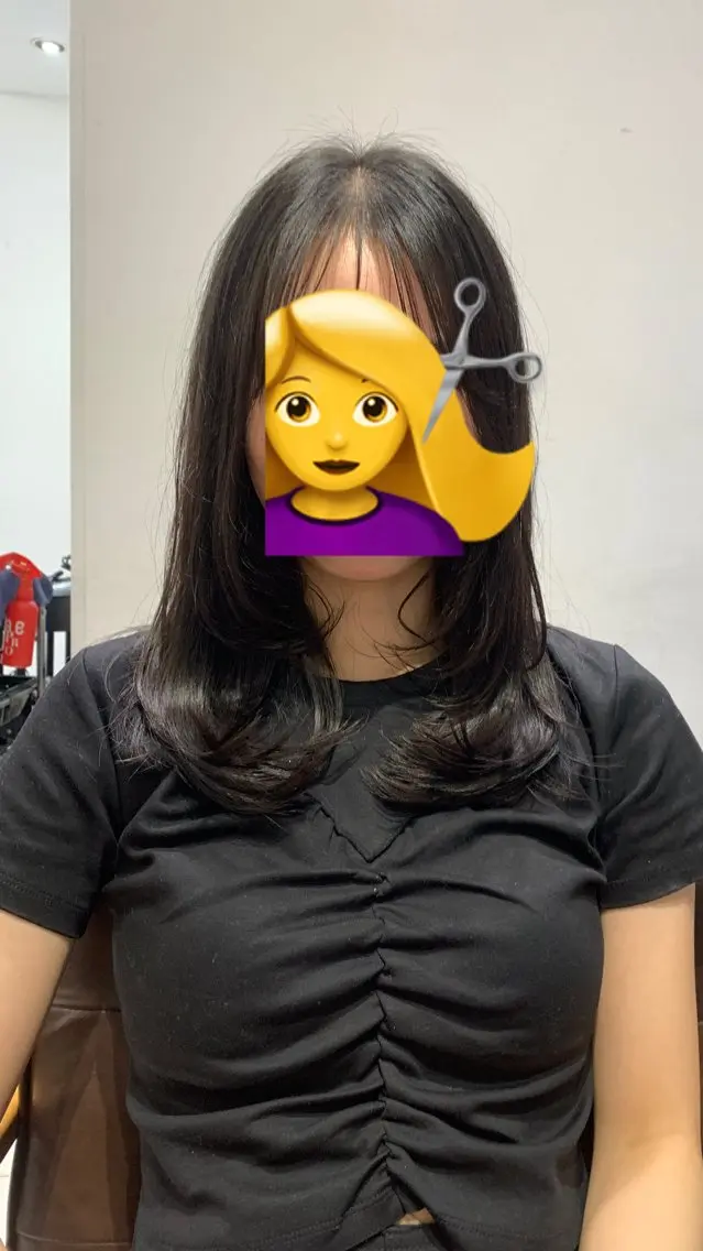 ロング レイヤーカット ボブ 西宮北口/みなみのヘアスタイル