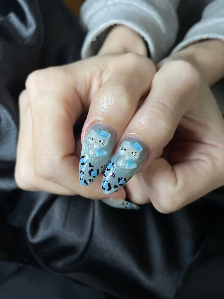 ネイル チークネイル 桜ネイル 長さ出し フットネイル ジェルネイル YURI NAILのネイルデザイン