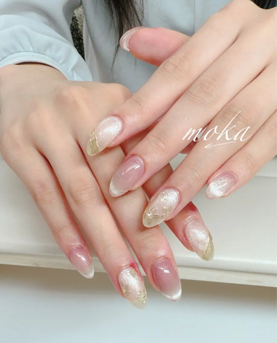 ネイル ハンドネイル ハンドケア 胡蝶蘭レディースサロ ンNailMOKAのネイルデザイン