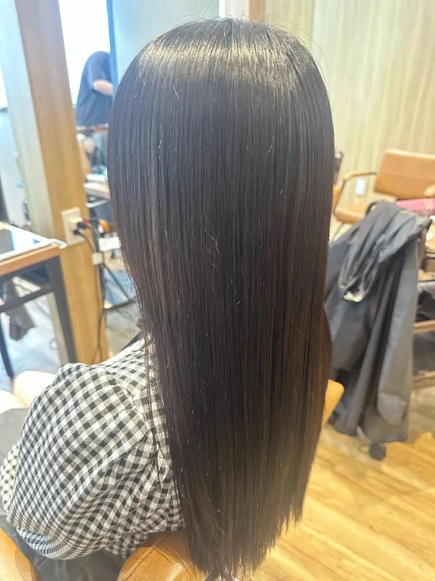 ロング カラー パーマ カット ヘアカラー 縮毛矯正 トリートメント ✨✂️Nori ✂️✨のヘアスタイル