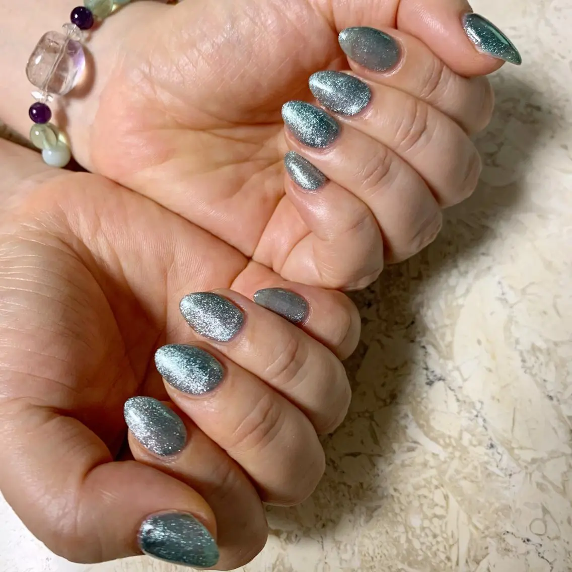 ネイル ジェルネイル マグネットネイル パラジェル 春ネイル 夏ネイル ハンドネイル nail salon mieux(ミュー)のマツエク・マツパデザイン