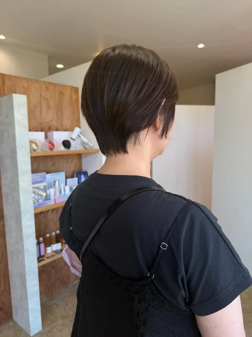 ショート カラー ヘアカラー __ komariのヘアスタイル