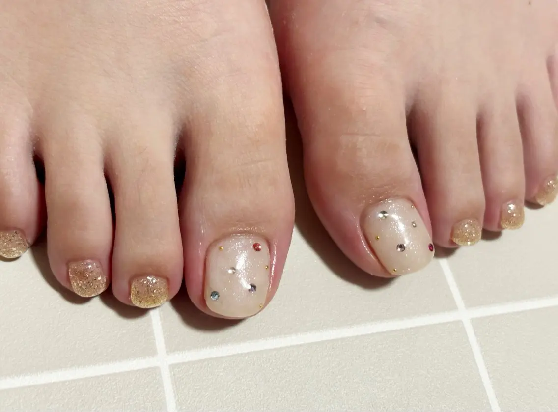 ネイル フットネイル nail salon monailのネイルデザイン