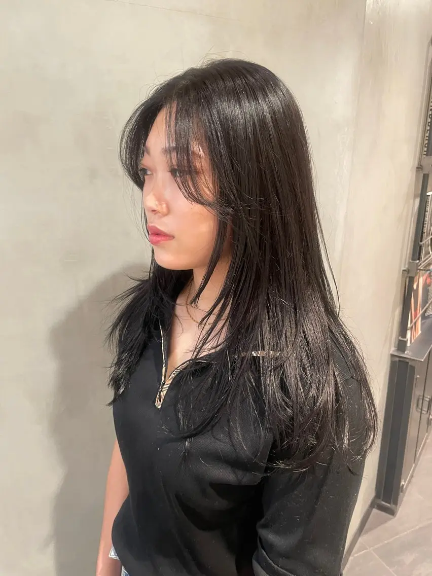 ロング カラー ブリーチ✧︎デザイン ゆうのヘアスタイル
