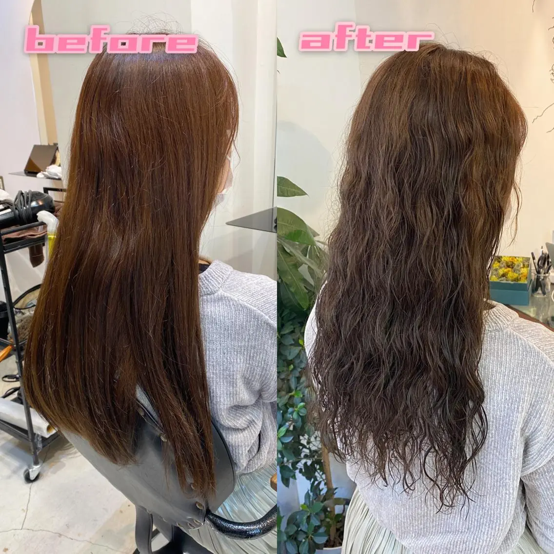 ロング カット パーマ トリートメント ブリーチ縮毛矯正/ デサキ ショウヘイのヘアスタイル