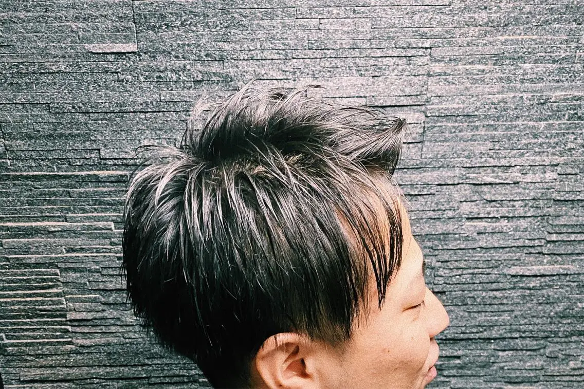 ショート メンズ 加藤 瑞季のヘアスタイル