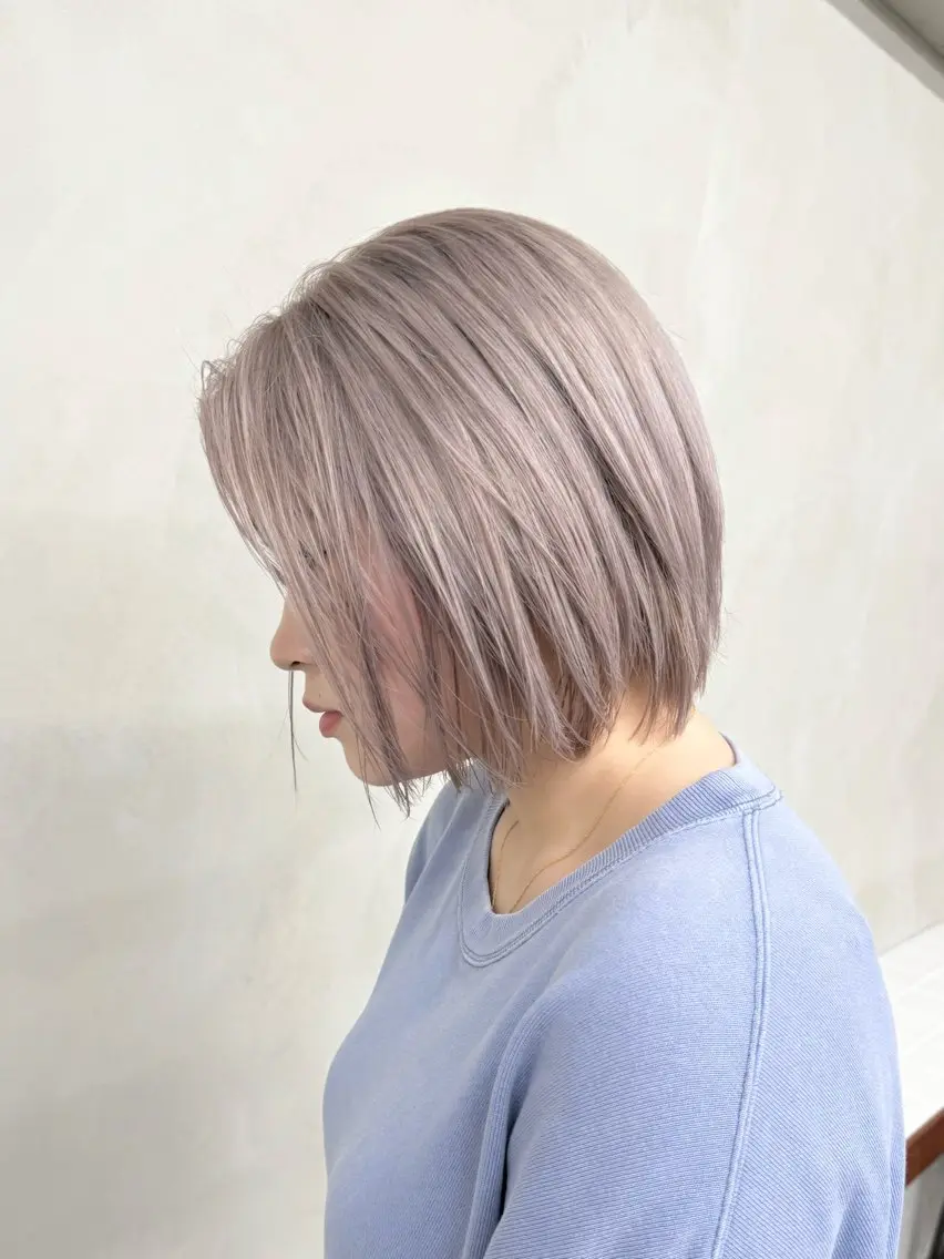 ショート カラー カット ヘアカラー トリートメント ブリーチ ハイトーン 特化🌈フジタハルキのヘアスタイル