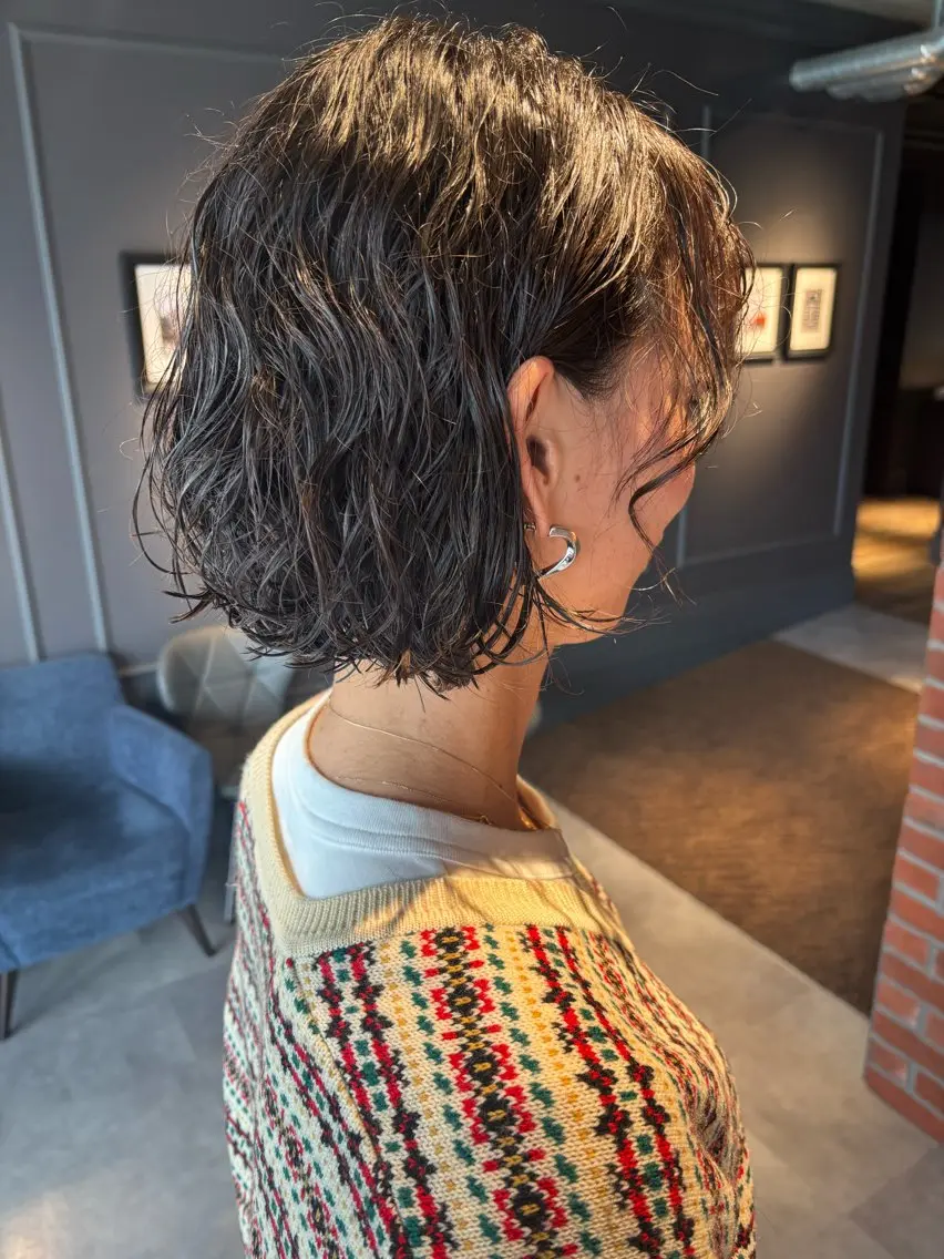 パーマ 武本 佑衣のヘアスタイル