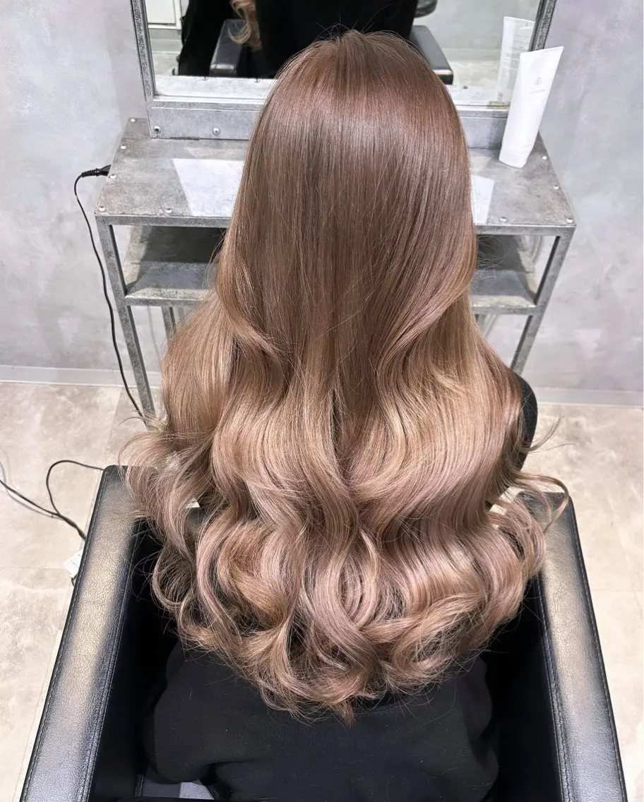 カラー ブラウンカラー カレン mimiiyのヘアスタイル