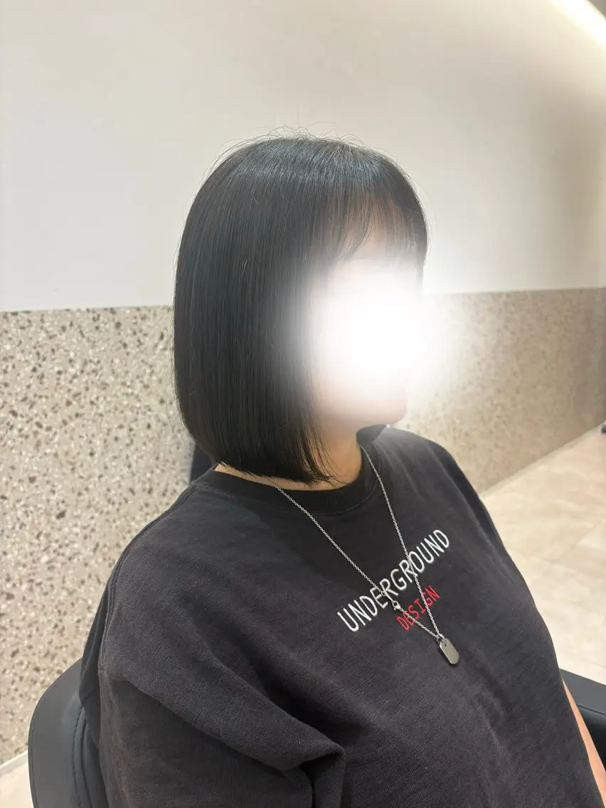 ショート ボブ 笹木 怜羅のヘアスタイル