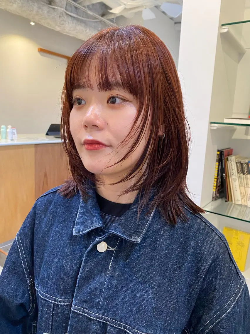 🥨カット+ブリーチなしダブルカラー+トリートメント🥨の写真