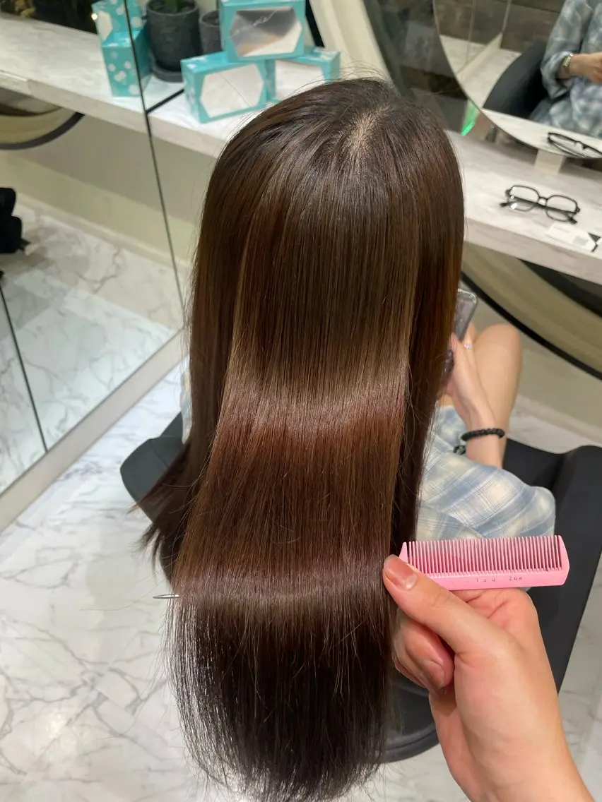ロング TheEct Q'n ໒꒱· ﾟななこのヘアスタイル